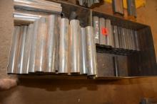 1 Lot of 2" Standard Pipe, 11" Length and 1-3/4" Standard Pipe, 12-1/2" Length