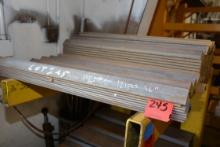 1 Lot of 121 Pieces of 2"x2"x3/16" Angle Steel; 36" Length