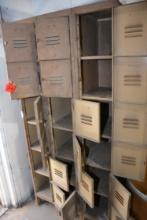 18-Compartment Storage Locker