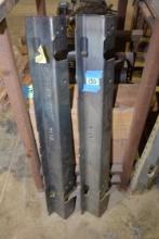 1 Lot of 6 Torsion Axle Housing Brackets; 6K to 7K