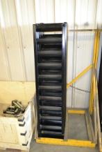 Group of 3 Sets of 5'3" Channel Ramps for Dump Box including Rack; LOTS INCLUDES RAMPS PLUS RACK