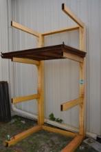 4-Shelf Rack; 56"x62"x9'; RACK ONLY