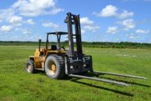 Sellick Commercial Grade Fork Lift SD-100; SN 22795011032; 9049 Hrs.; 10k lb. Capacity; Diesel Engin