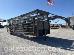 OK CORRAL PORTABLE WHEEL CORRAL, GN,