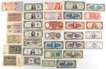 32 WORLD & U.S. UNCIRCULATED BANKNOTE CURRENCY LOT