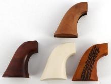 4 DIFFERENT SINGLE ACTION PISTOL GRIPS