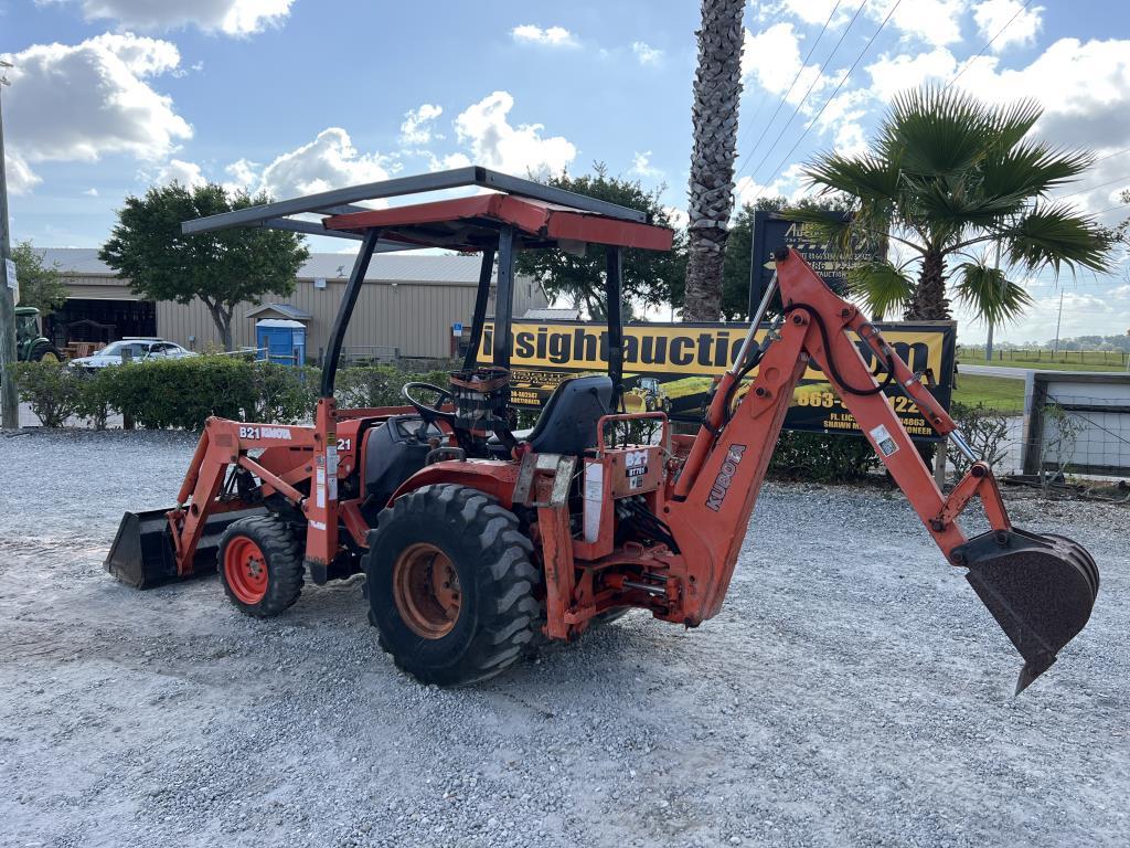 KUBOTA B21 LOADER BACKHOE R/K