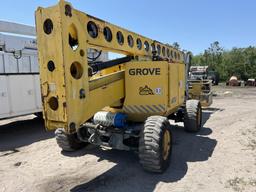 GROVE A62J ARTICULATING BOOM LIFT R/K