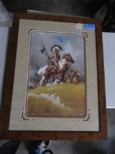 SIGNED FRANK MCCARTHY " WHEN THE LAND WAS THEIRS" W/ LETTER OF AUTHENTICITY