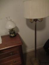 FLOOR LAMP  56 T AND TABLE LAMP