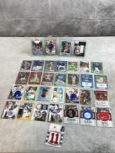 (33) GU, Auto & #'ed Baseball Cards with Stars - Stanton, Casey Mize, & Others