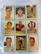 1957 Topps Baseball 17 Card Nice Lot EX-EXMT #367-401