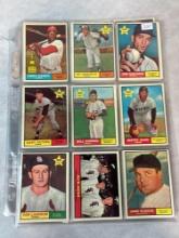 1961 Topps Baseball 50 Card Lot Between #259-346 - EX-EXMT