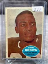 Jim Brown 1960 Topps #23 - Nice Clean Card