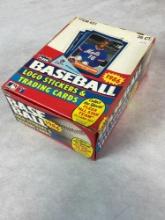 1986 Fleer Baseball Unopened Box