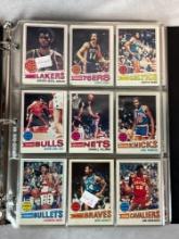 1977-78 Topps Basketball Complete Set with Extras - (1-132)