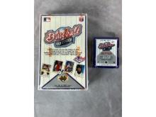1991 Upper Deck Baseball High Series Wax Box & 1991 Upper Deck Final Edition Factory Sealed sets