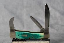 2003 CASE XX JADE GREEN BONE 64130 BARENTERS KNIFE