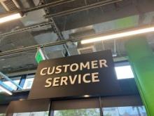 Customer Service Sign