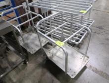 aluminum sheet pan carts