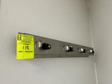 Wall Mounted Janitorial Item Hanger