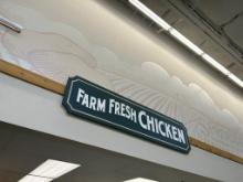 Farm Fresh Chicken Sign