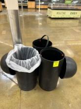 Rubbermaid Torpedo Trash Cans