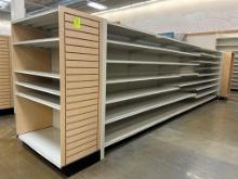 20ft Of Lozier Gondola Shelving