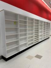 All Shelving Inside/Outside Of Pharmacy