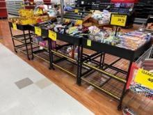 Portable 4-Tier Merchandisers