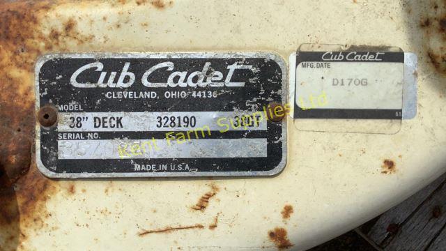 CUB CADET 1320/38" DECK