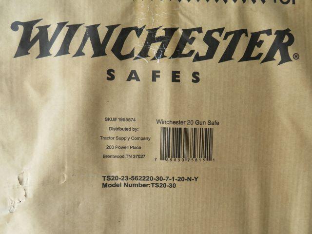 Winchester Gun Safe Model TS-20-30 Black (20 Long guns, E-Lock,30 min fire  rating)  New in original
