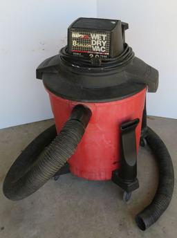 Craftsman 8 Gal WET/DRY Vac (double Insulated, 2.0 HP)