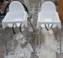 Ikea Plastic High Chairs