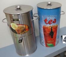 Stainless Steel Tea Dispensors, 3 Gallon