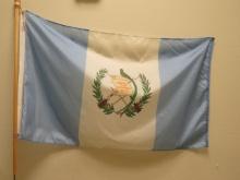Flag of Guatemals on 2 Piece Flag Pole
