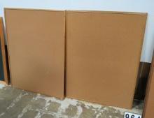 Set of 2- 3'x4' Bulletin Boards