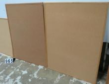 Set of 2- 3'x4' Bulletin Boards