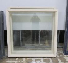 Metal Frame Windows w/Glass, 52"x50"