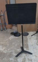 Black Metal Music Stand