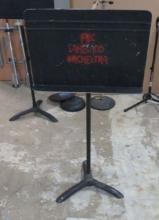 Black Metal Music Stand