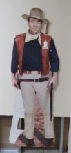 Flat Life-Sized John Wayne, 25"x74"