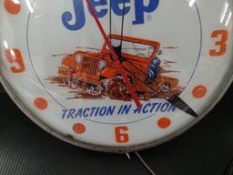 PAM Jeep Traction in Action Lighted Clock