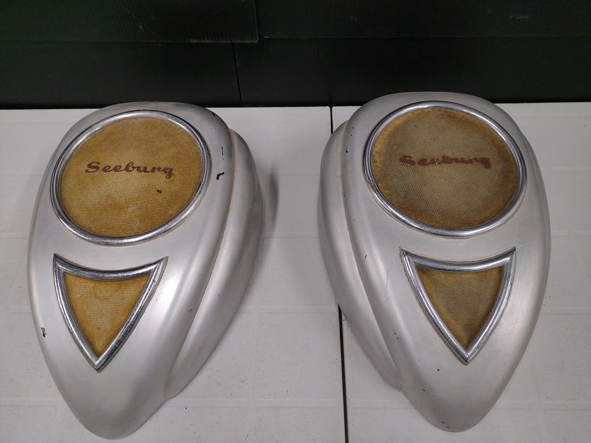 2 Vintage Seeburg Wall Speakers