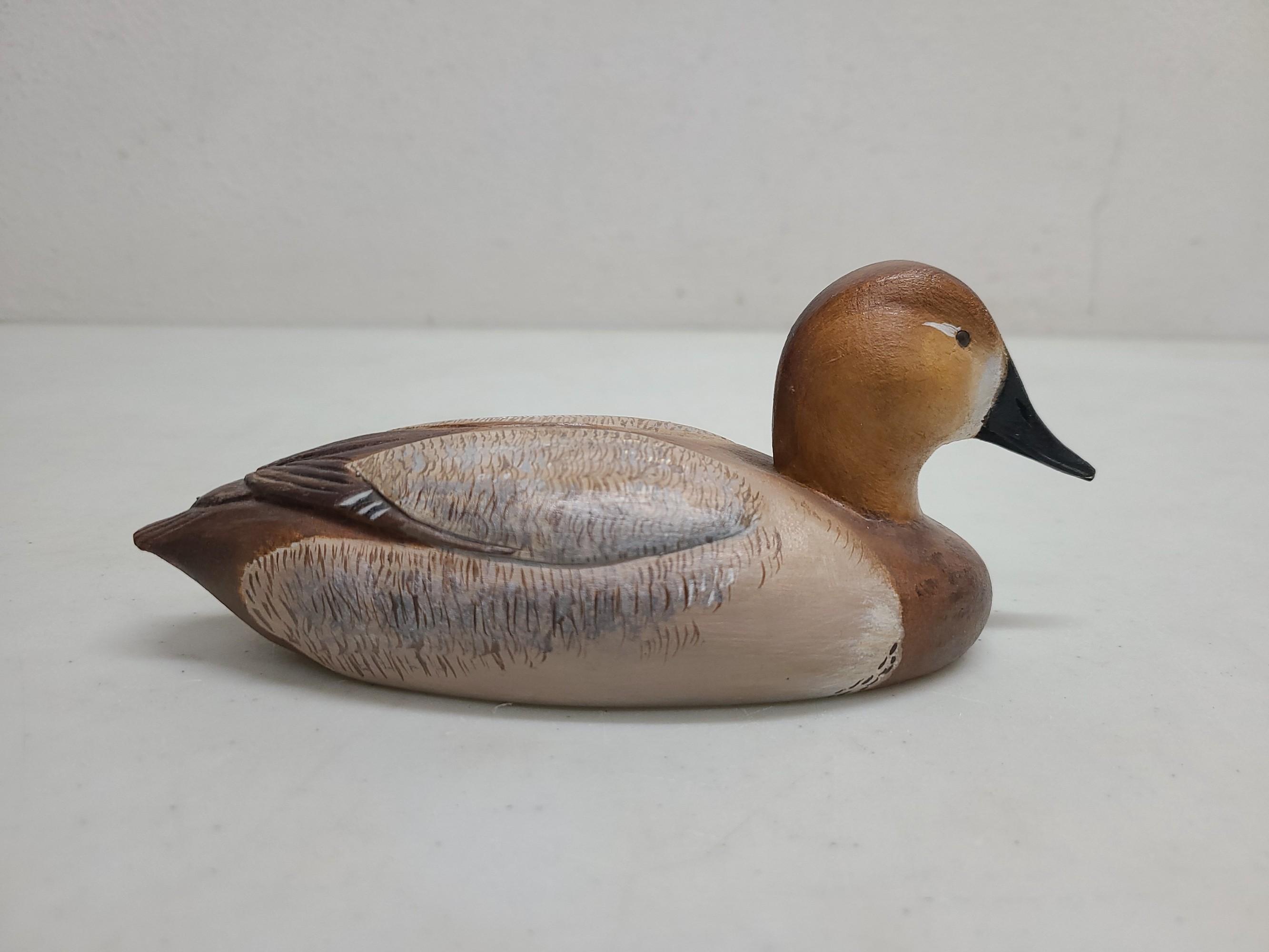 Pair 1982 W Getz Mini Artist Decoys