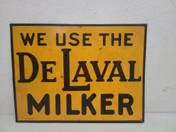 SST, De Laval Milker Sign