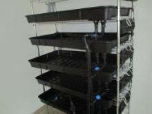 ROLLING PLANT/TRAY CART-LOCATED IN CLEAN ROOM D