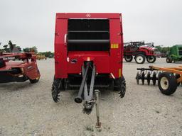 1774 1745 MASSEY FERGUSON / HESSTON RND BALER W/540 PTO WITH MONITOR S/N:AGGMESH0GHK117296