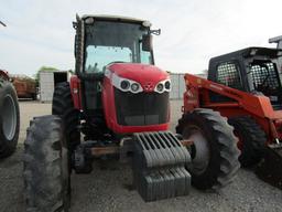 1975 4610 MASSEY FERGUSON C/A MFD 18.4X30 2251HRS SALVAGE - RUNS HAS TRANSMISSION PROBLEMS 2251 S/N: