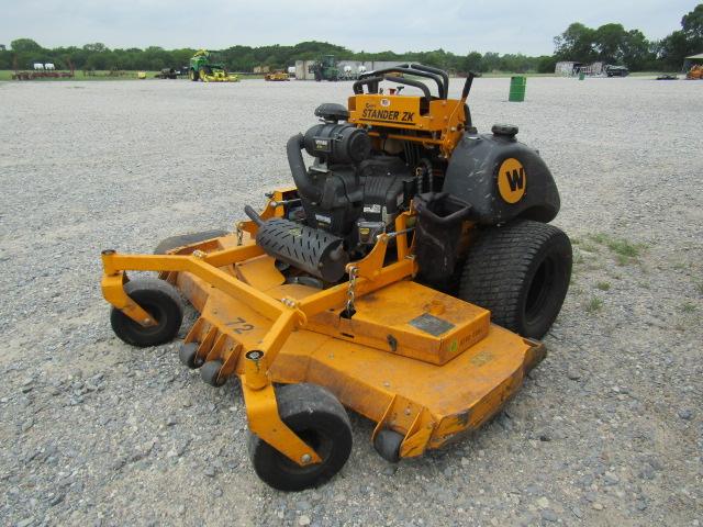 4594 WRIGHT STANDER ZK ZERO TURN MOWER W/72" DECK 737 HOURS